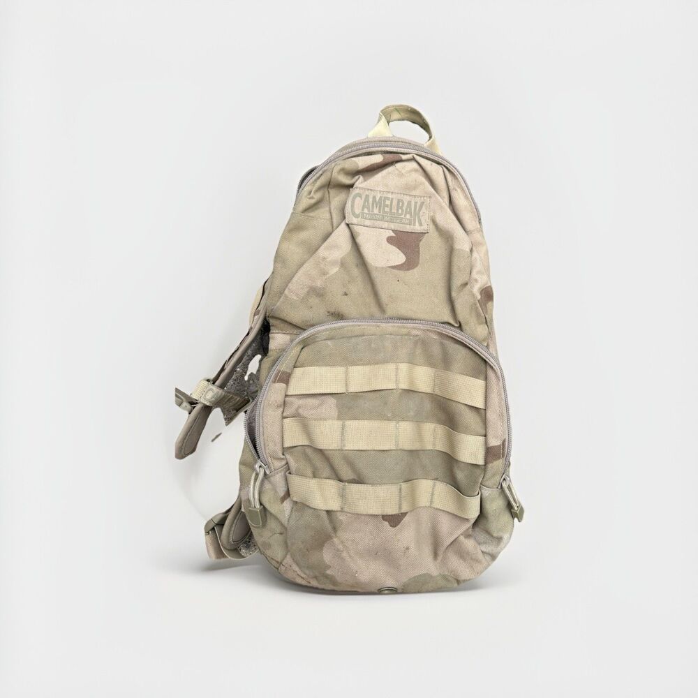 CamelBak Maximum Gear MULE Hydration Pack Desert Camo Cordura Tactical